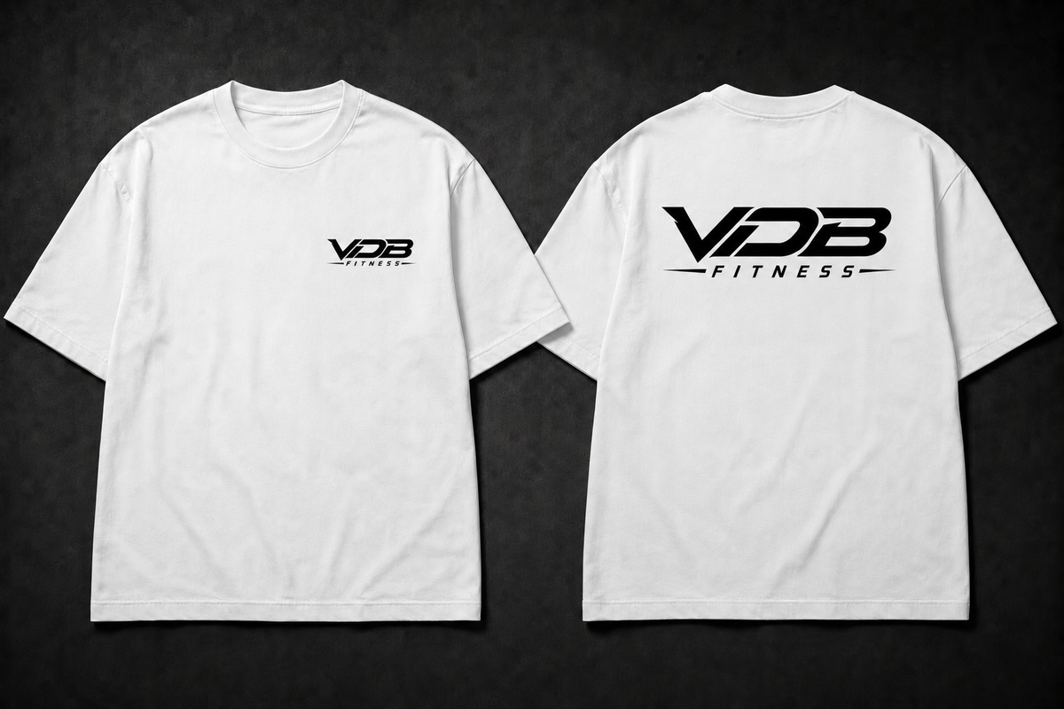 VDB Fitness Core Tee - White