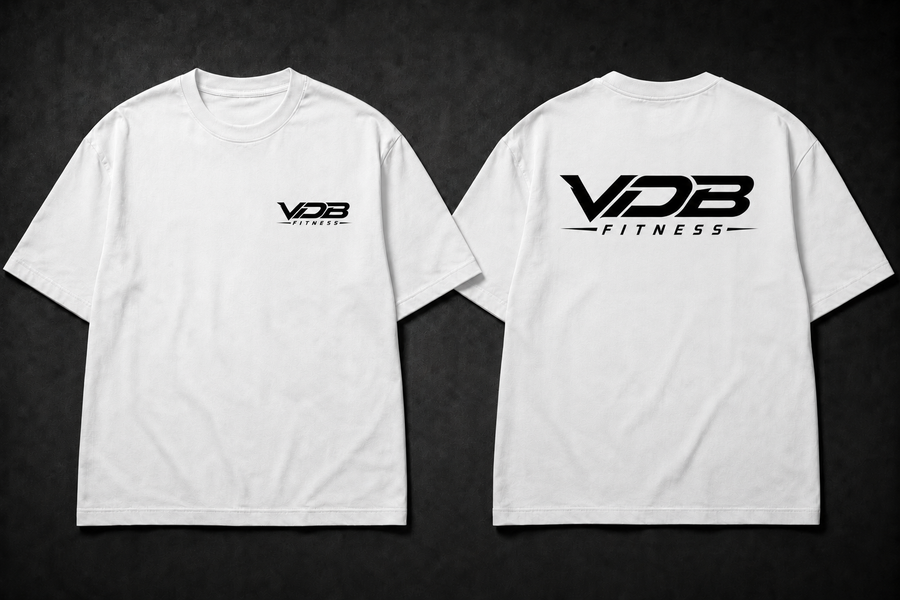 VDB Fitness Core Tee - White